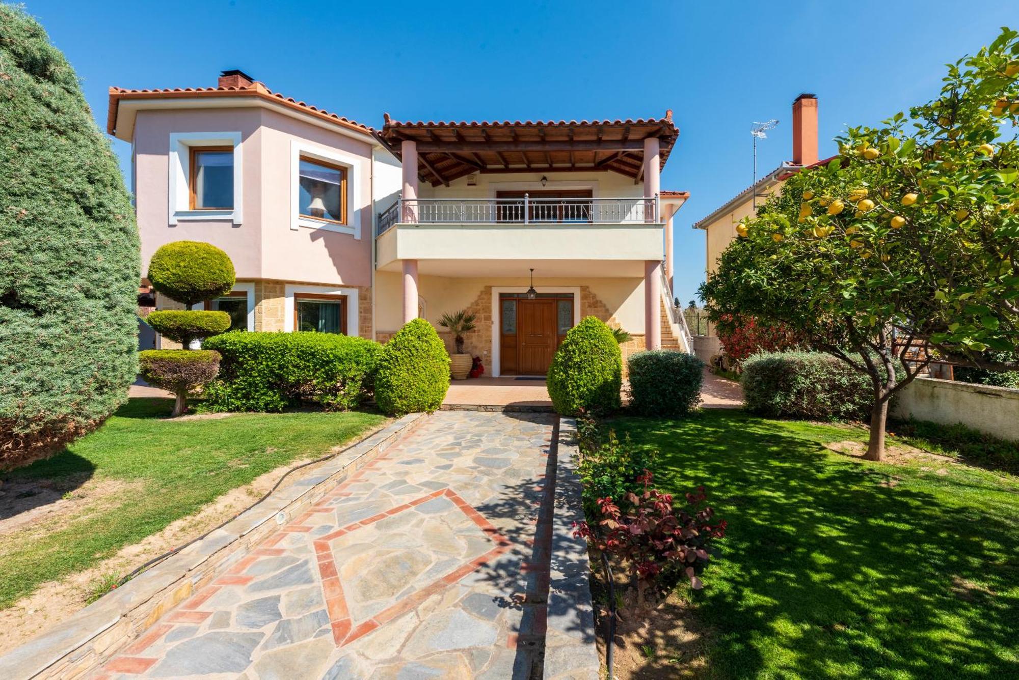 Christina'S Twin Palm Trees House Apartamento Agria Exterior foto