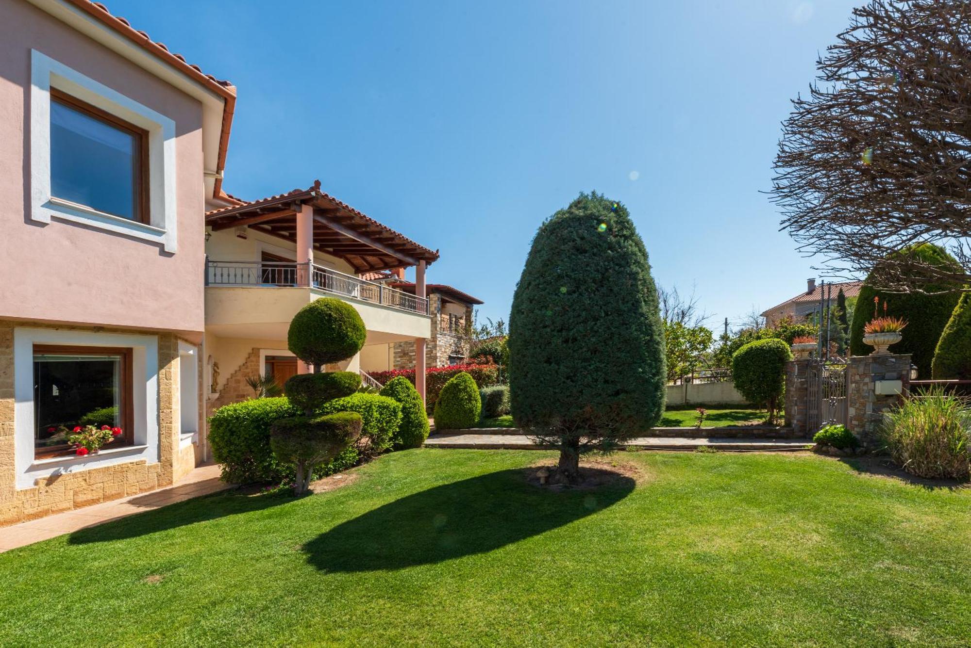 Christina'S Twin Palm Trees House Apartamento Agria Exterior foto